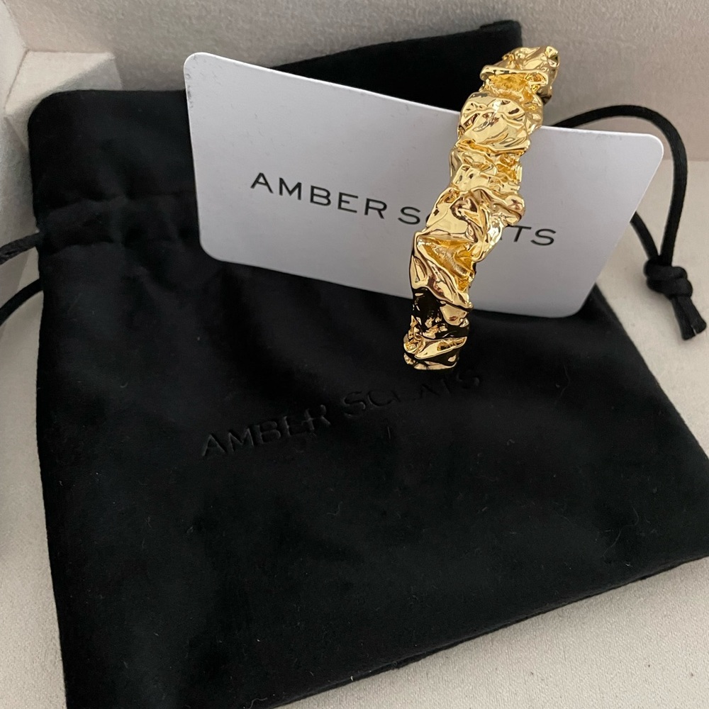 Gold Cuff Bracelet- The Emery Bracelet